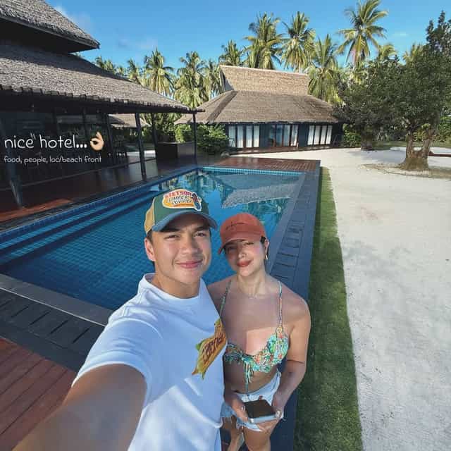 Dominic Roque at Bayud Boutique Resort, Siargao