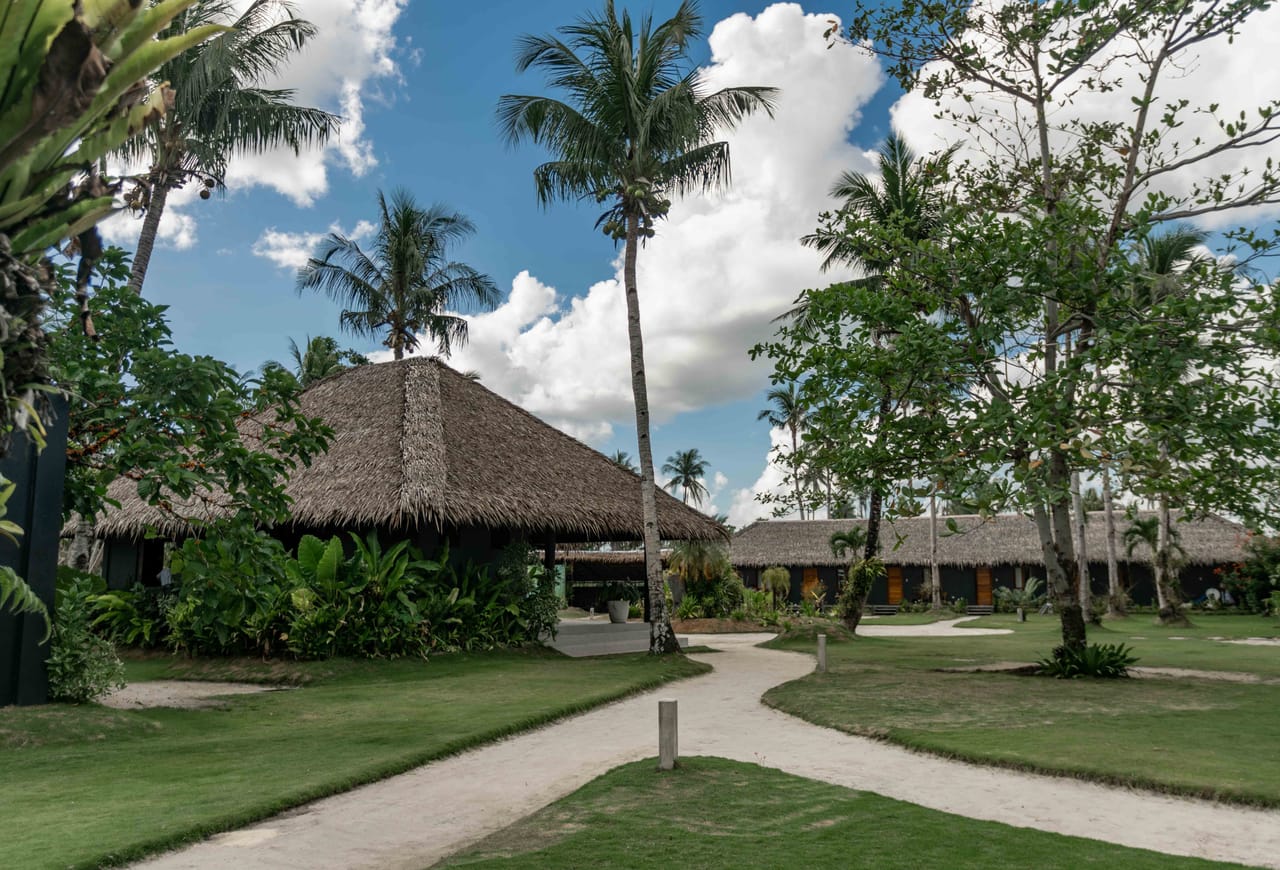 Resort grounds
